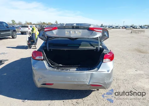 2012 Hyundai Elantra Gls (Ulsan Plant) from USA, damaged, VIN KMHDH4AEXCU377827